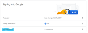 GMail App Pass