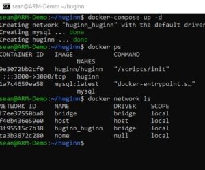 docker network ls